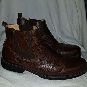 Mens Bostonian Brown Slip On Ankle Boot Sz 8M